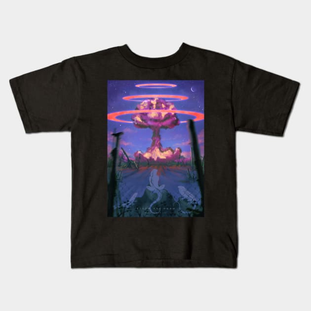 Bloom and doom Kids T-Shirt by KucingKecil